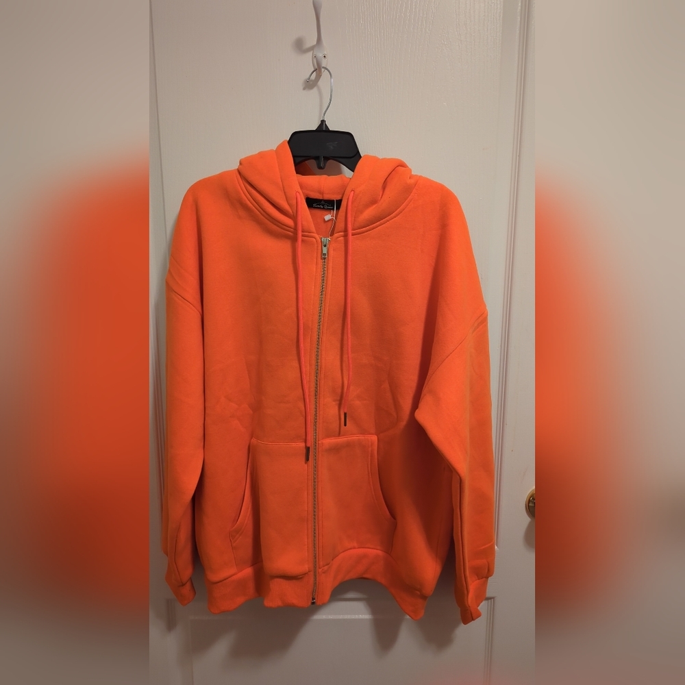 Orange Hoodie